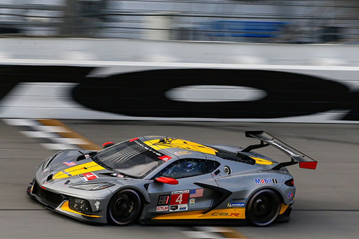 Corvette Team Earns Rolex 24 GTLM Pole 