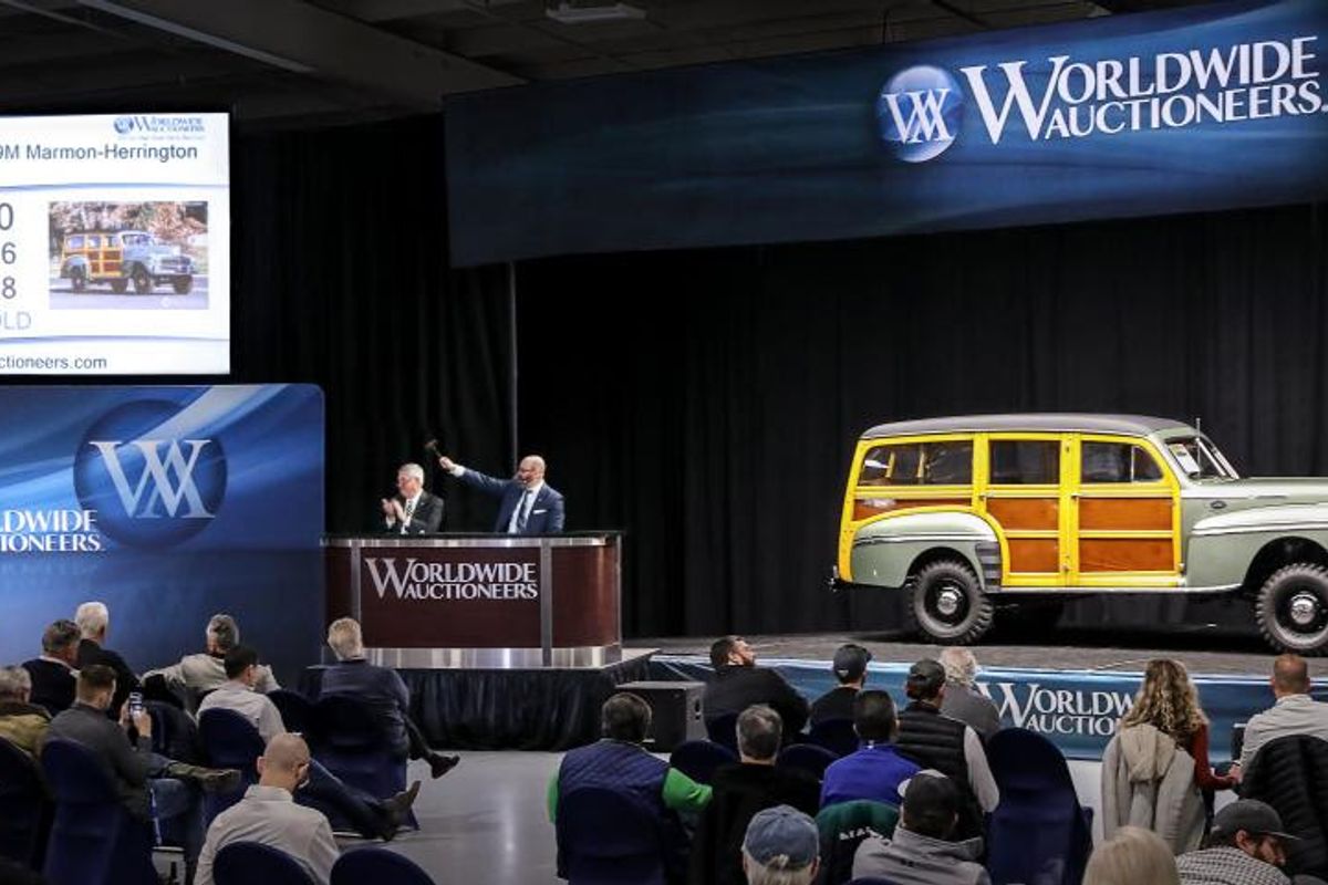 Worldwide Auctioneers auction sets world records & 93% sale rate, results