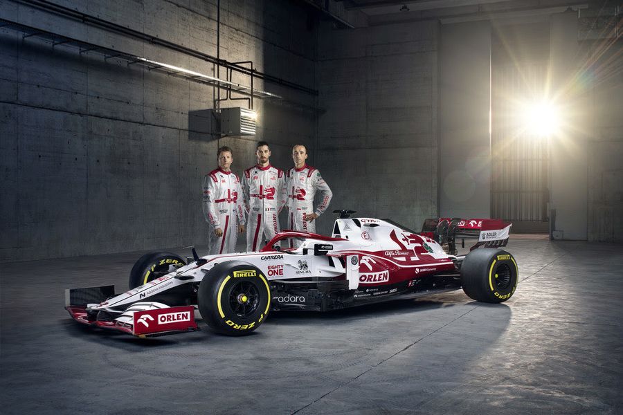 Alfa Romeo Racing ORLEN unveils the C41 F1 contender