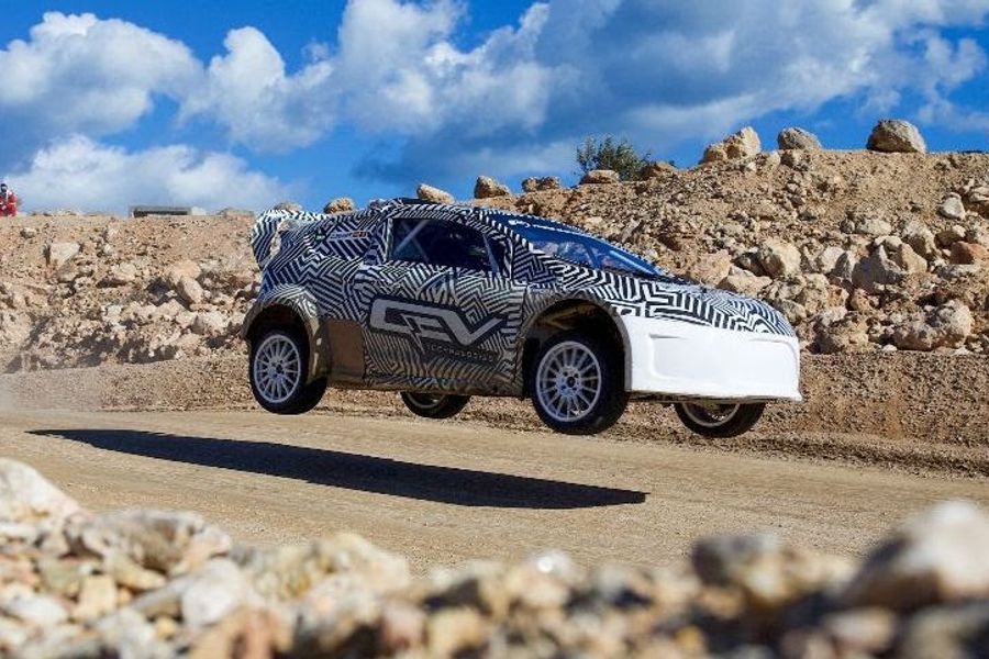 Rallycross' next generation get to grips with FIA RX2e