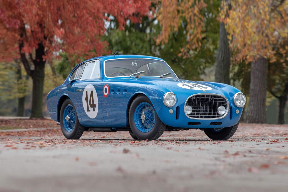 Ferrari 340 America at Mecum Gallery Exposition Sale 