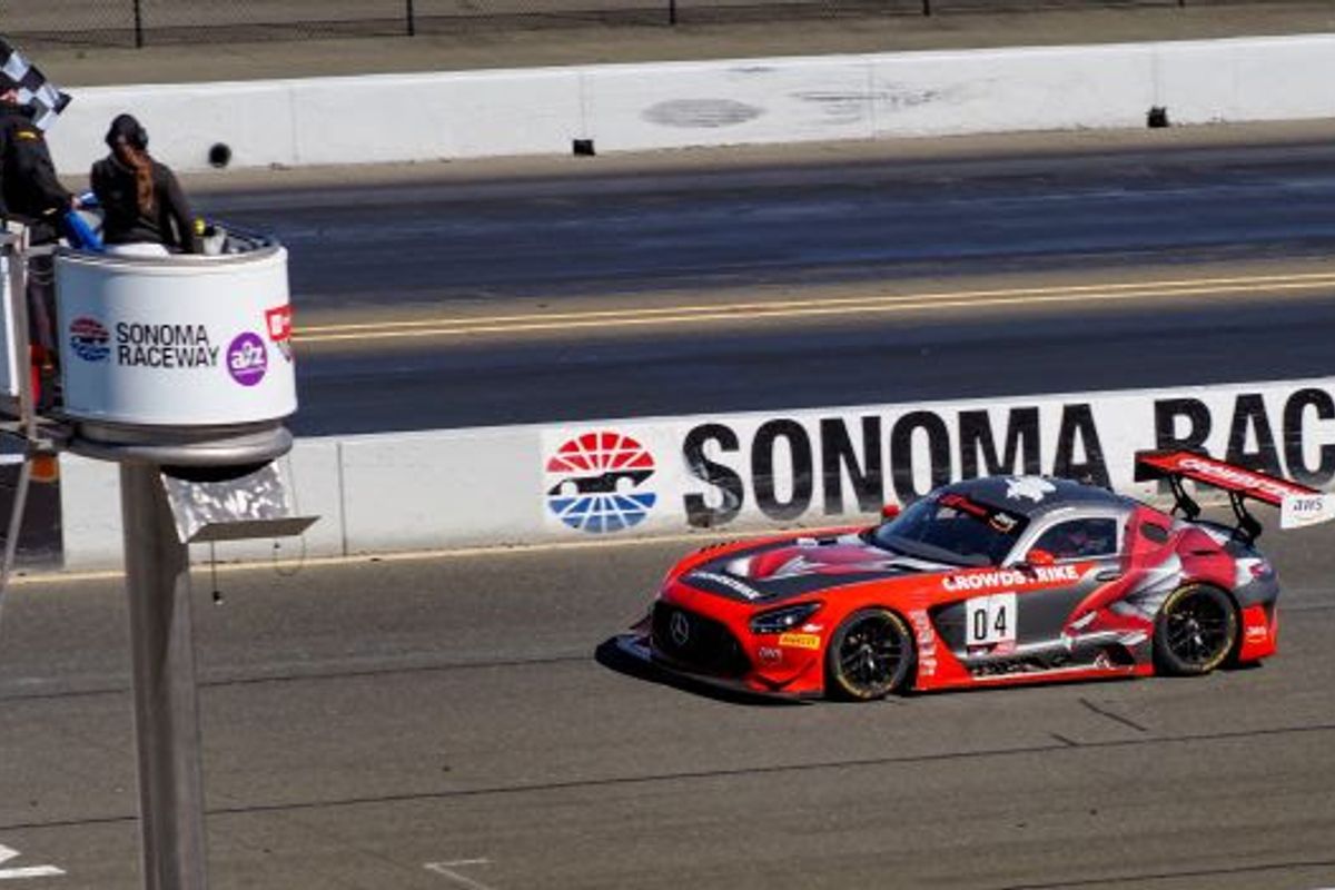 George Kurtz Wins Inaugural SRO GT America race at Sonoma Raceway