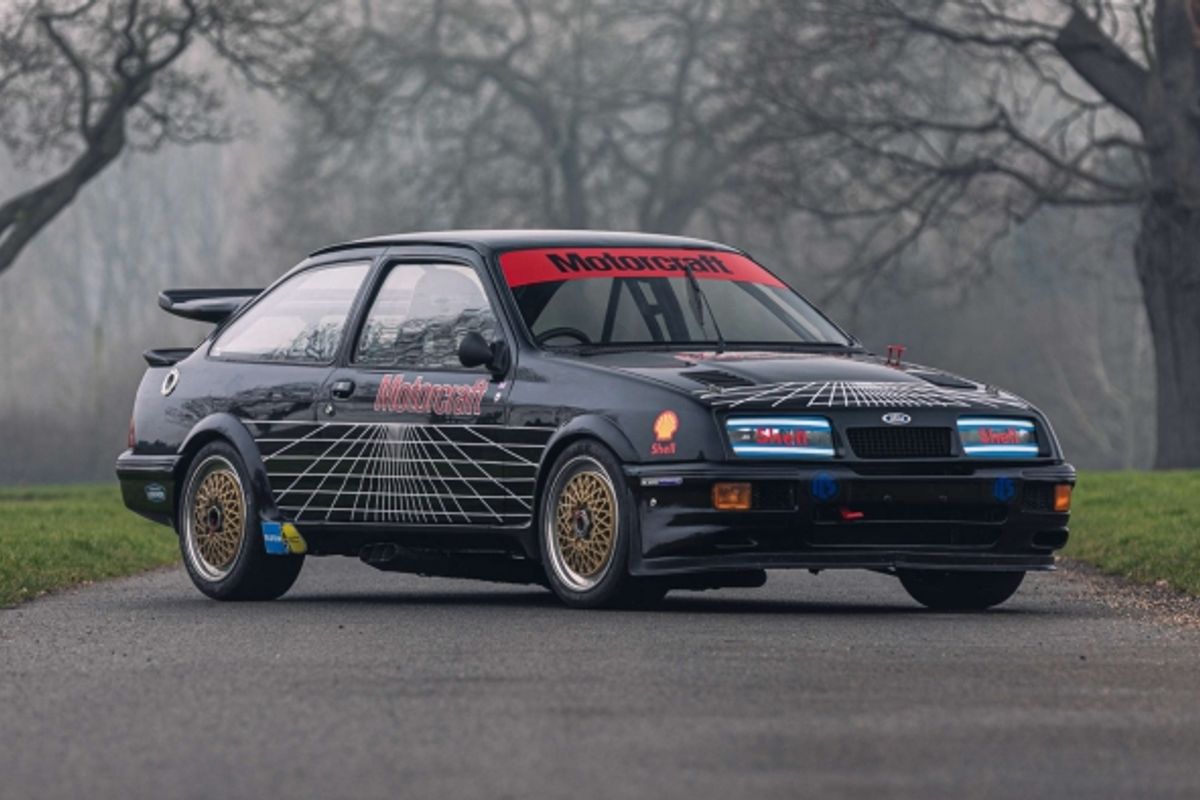 Ford Sierra RS500 Cosworth Group A Touring Car on offer at Race Retro ...