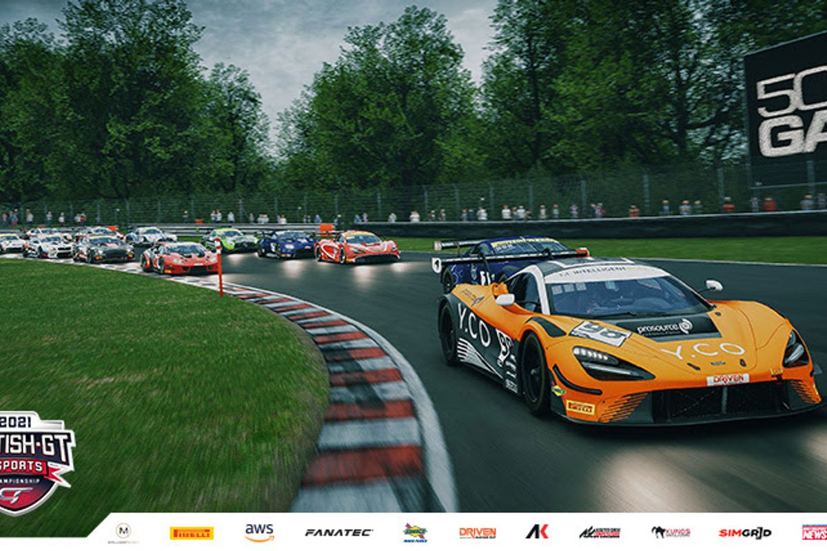  Oulton Park set for Sunday's British GT Esports season opener