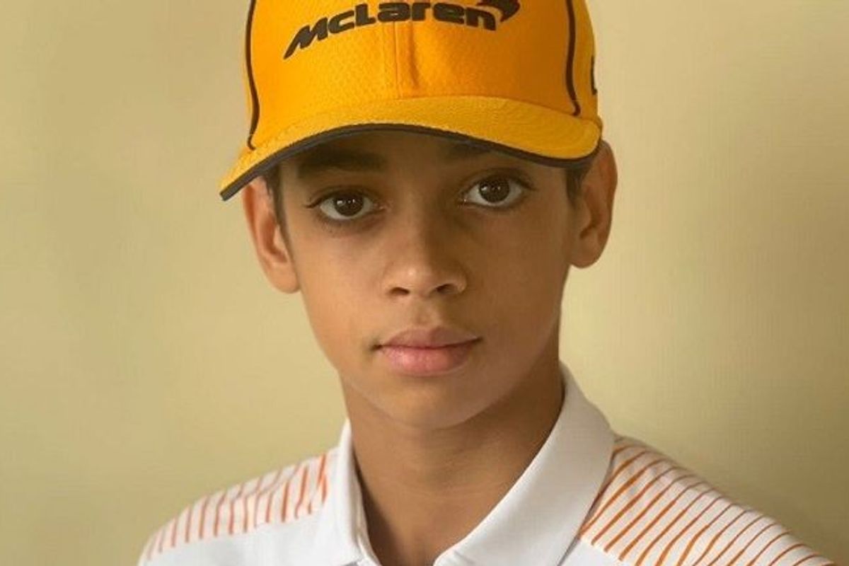 McLaren Racing signs agreement with rising karting star Ugo Ugochukwu