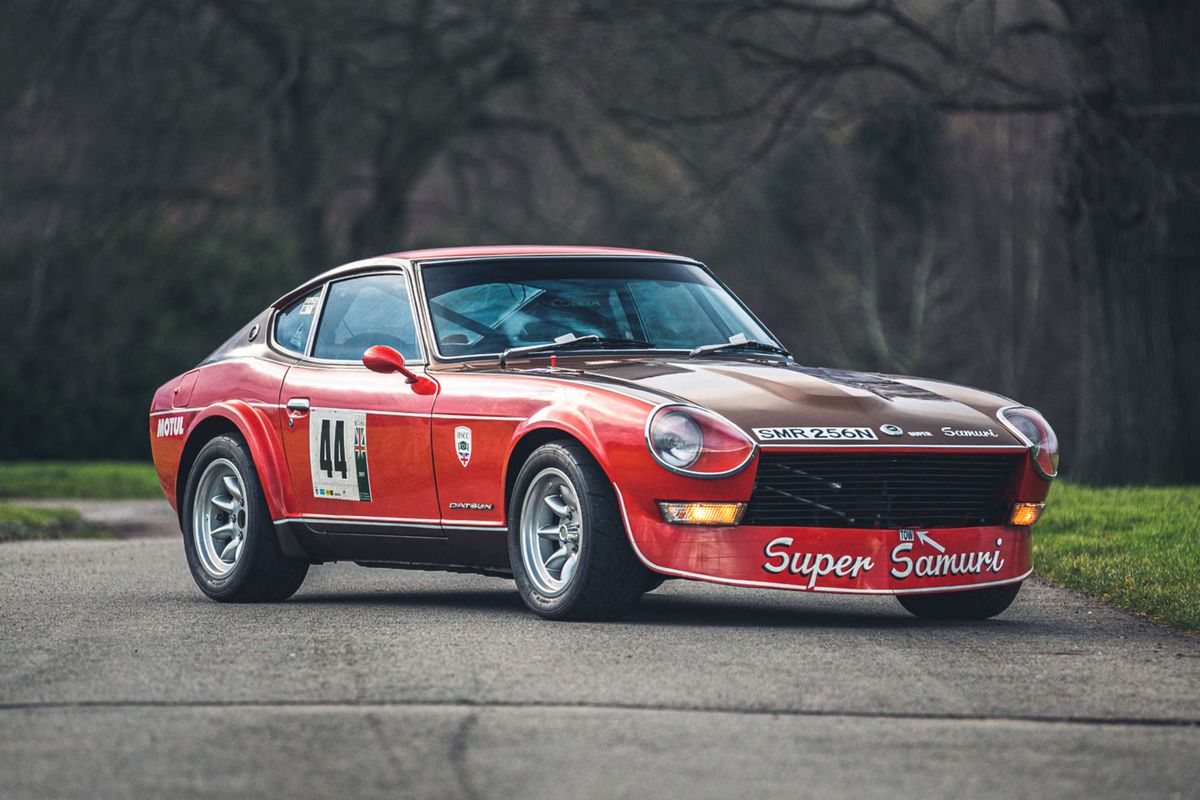 Rare 1974 Datsun 240Z ‘Super Samuri’ on offer at Race Retro