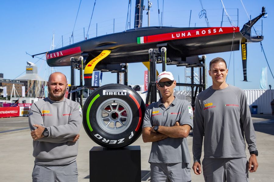 Prada Cup winners Luna Rossa sign Pirelli F1 tyre for charity