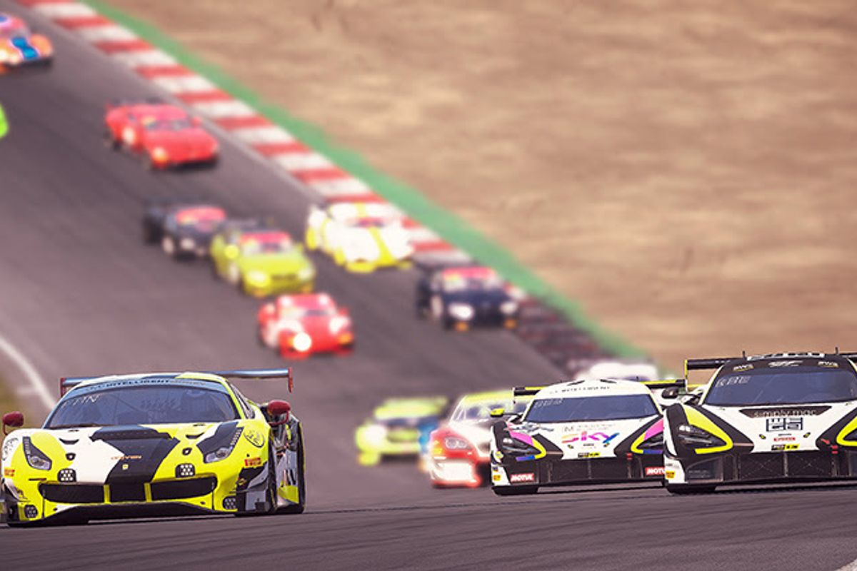 Baldwin overcomes O'Brien & ballast for Brands Esports GT win