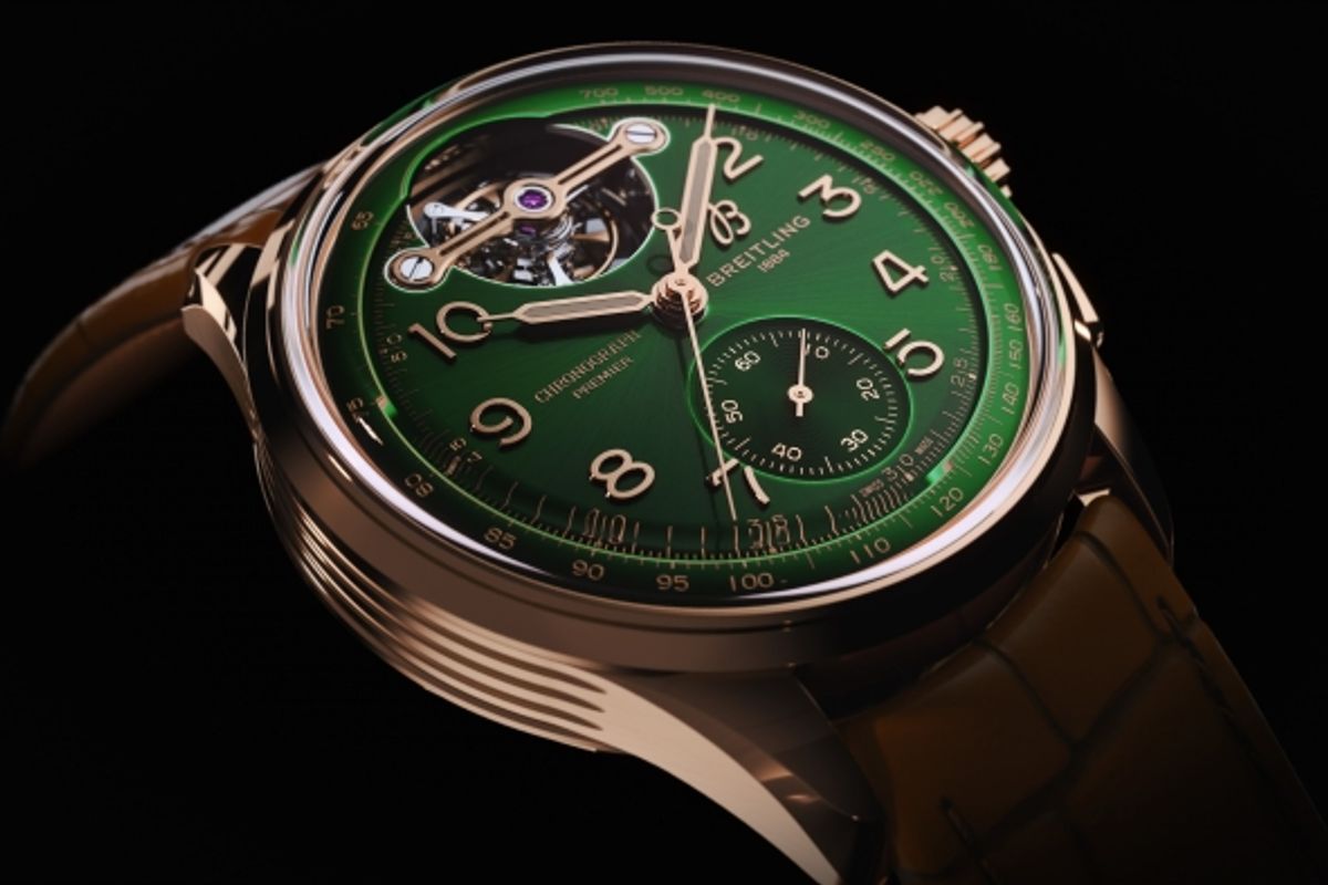 New Breitling Premier B21 Chronograph Tourbillon 42 Bentley Limited Edition