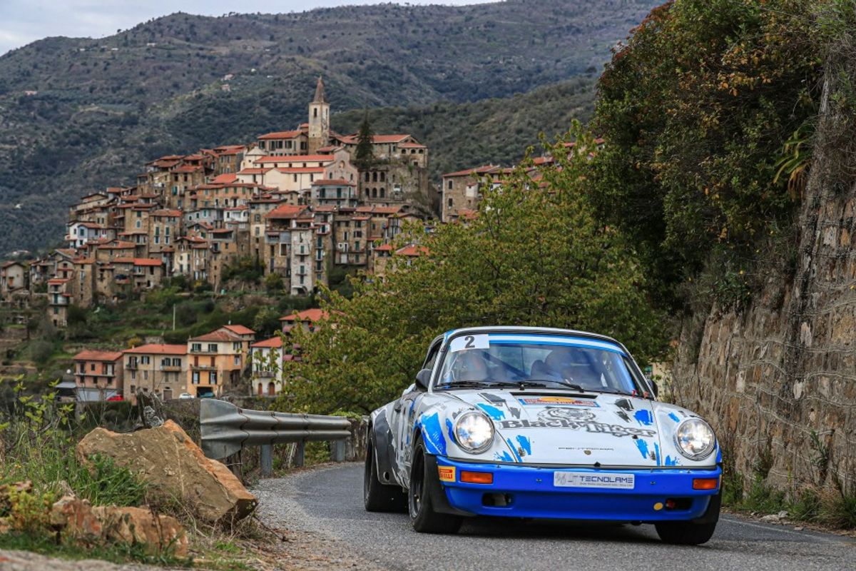 Lucio Da Zanche & Daniele De Luis win Sanremo Rally Storico with Porsche 911SC