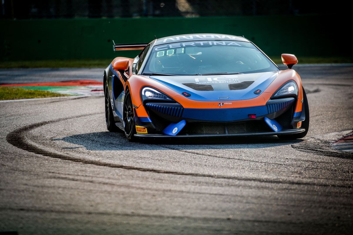 United Autosports McLaren wins at Monza on GT4 European Series debut