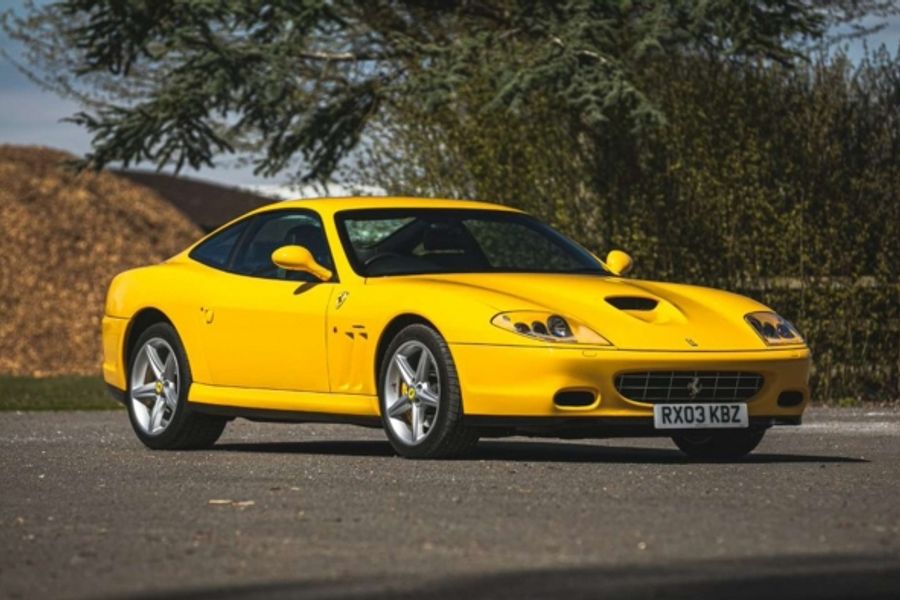 Ferrari 575M Maranello F1 first owned by Eric Clapton at Silverstone Auctions