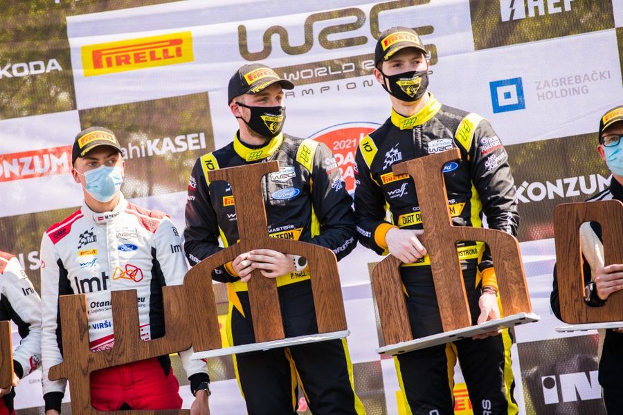 Jon Armstrong & Phil Hall take maiden Junior WRC win on Croatia Rally