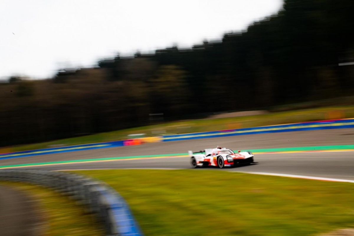 Toyota 1-2 in 6 Hours of Spa final practice