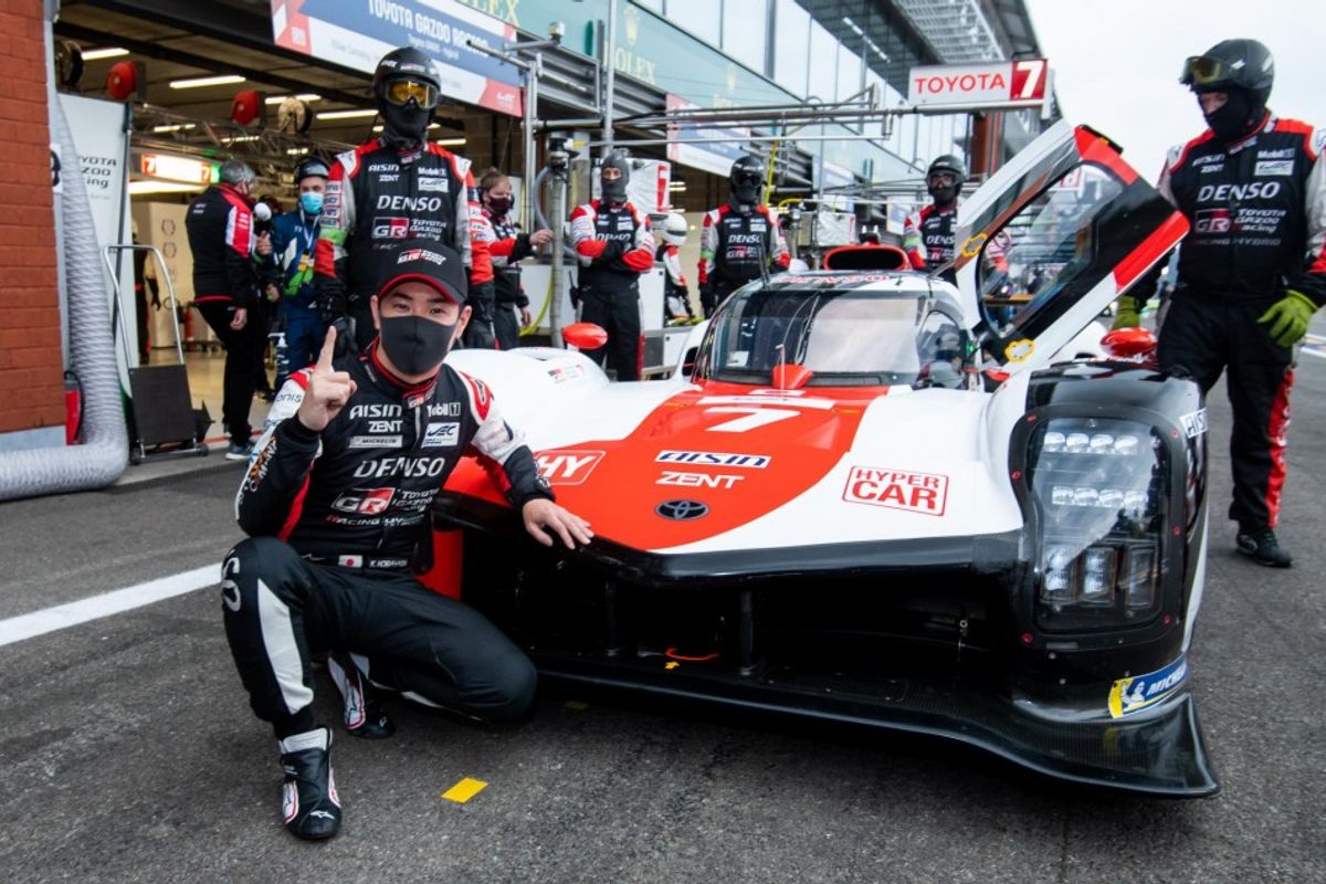 Toyota takes first ever hypercar pole at WEC 6 Hours of Spa