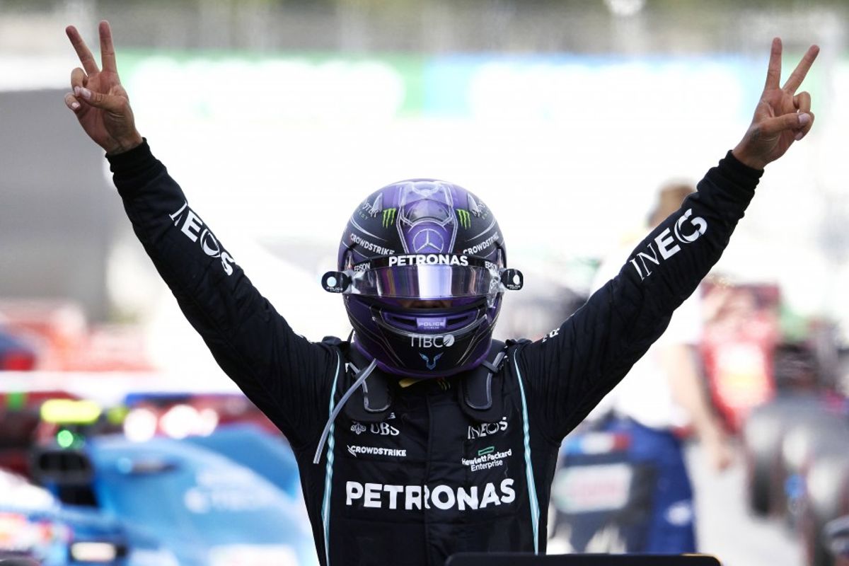 Lewis Hamilton wins strategic battle to take Spanish GP victory