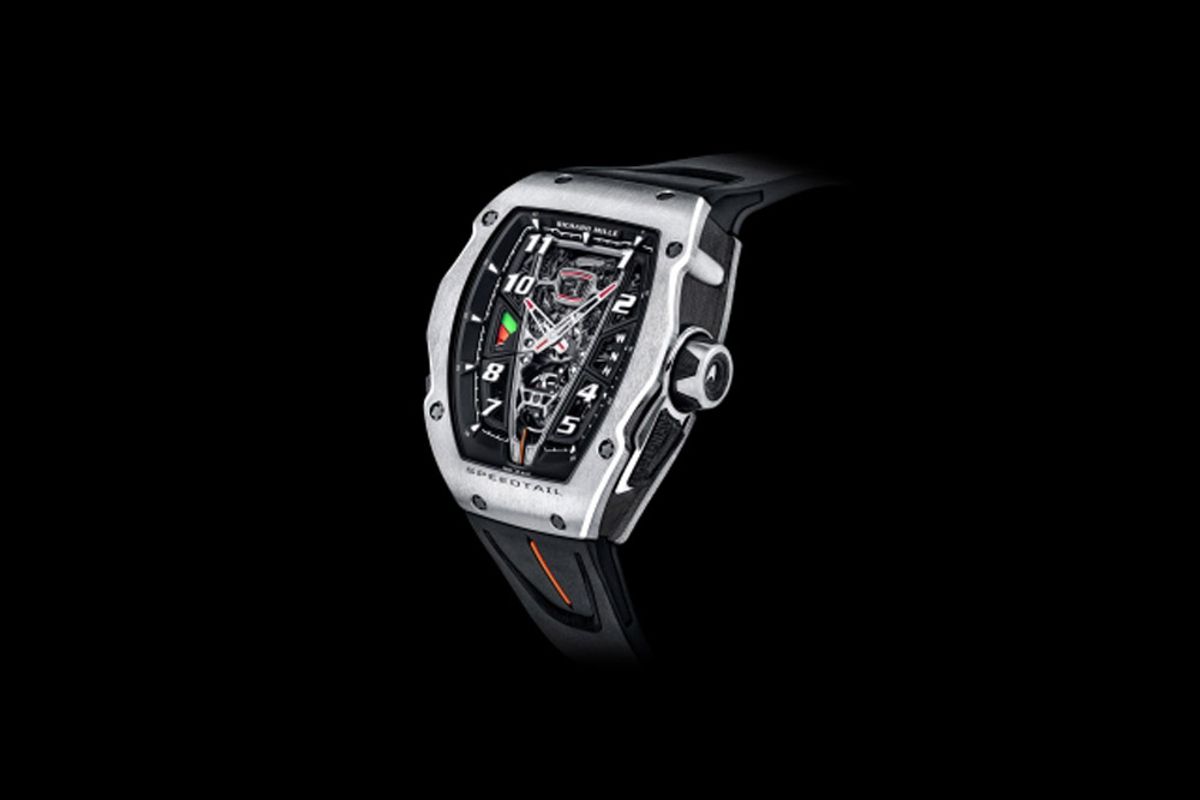 McLaren & Richard Mille unveil exclusive RM 40-01 Speedtail timepiece