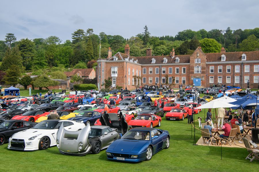 Over 400 supercars line up at Bremont Stonor Supercar Sunday