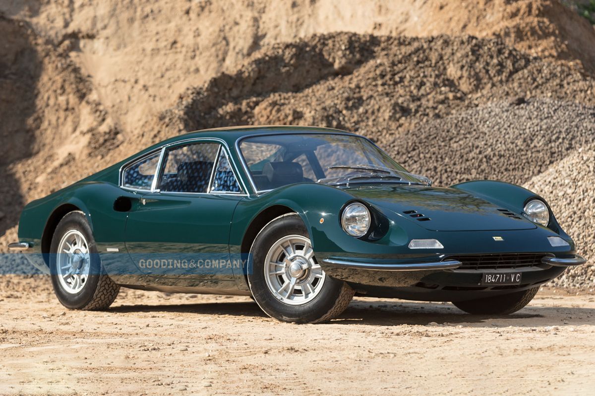 Ex Pietro Ferraro Ferrari Dino 206 GT at Geared Online auction