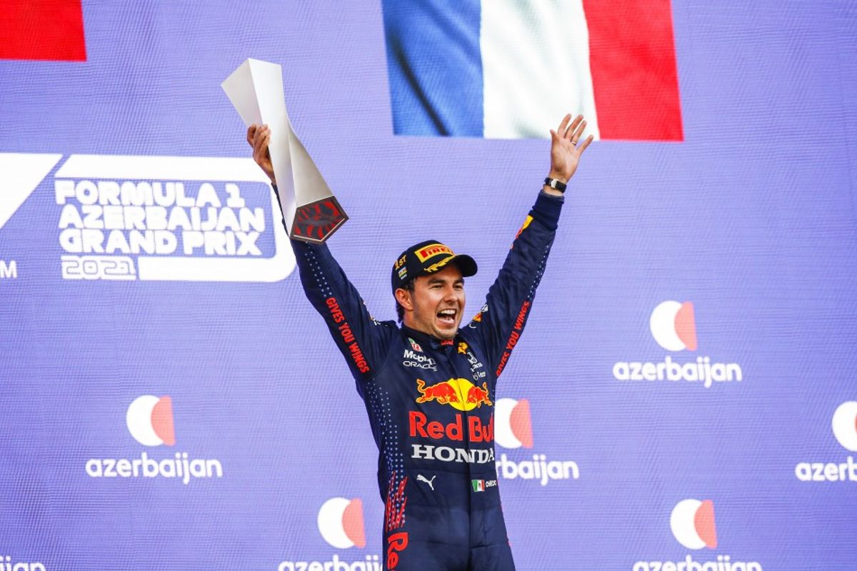 Sergio Pérez takes his first victory for Red Bull in Baku GP