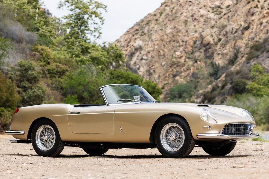 Ferrari 250 GT Series I Cabriolet at Gooding's Pebble Beach auction