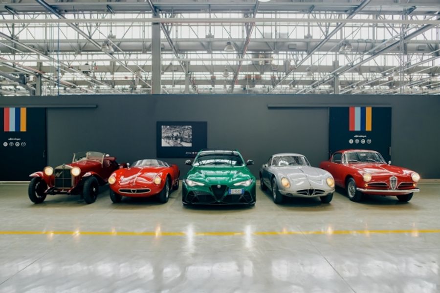 Alfa Romeo Super Sport, Spider, Sportiva and Sprint at the 1000 Miglia