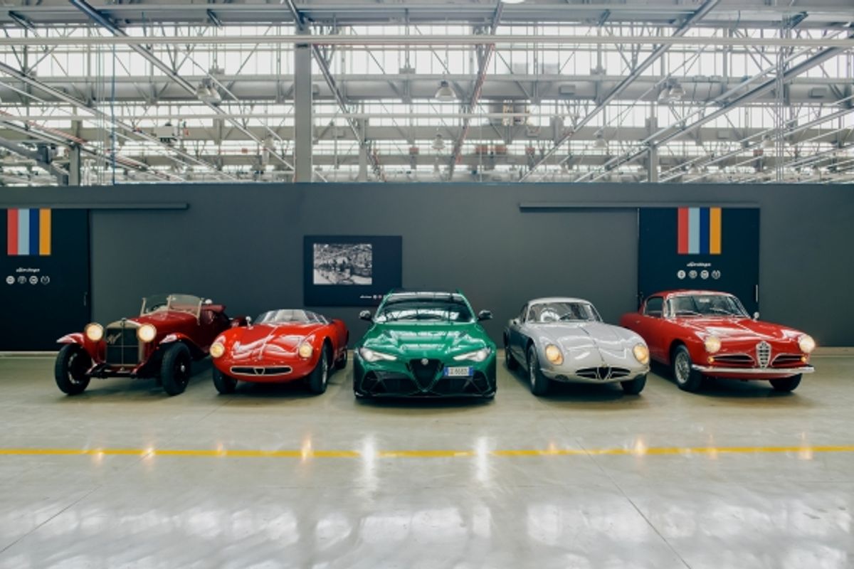 Alfa Romeo Super Sport, Spider, Sportiva and Sprint at the 1000 Miglia