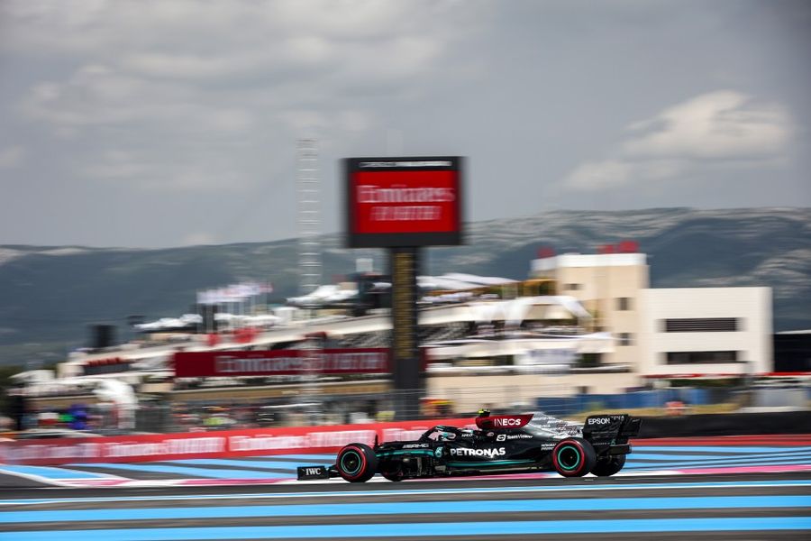  Valtteri Bottas quickest in French Grand Prix opening practice