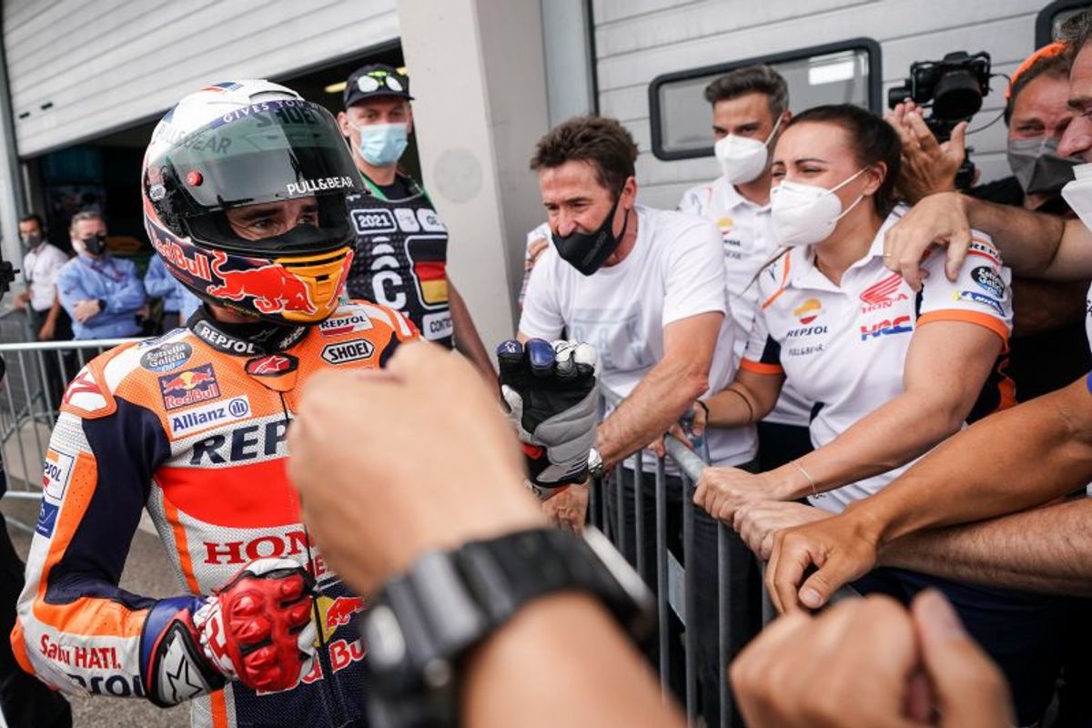 Marques returns to top step of MotoGP podium 581 days after his  last win
