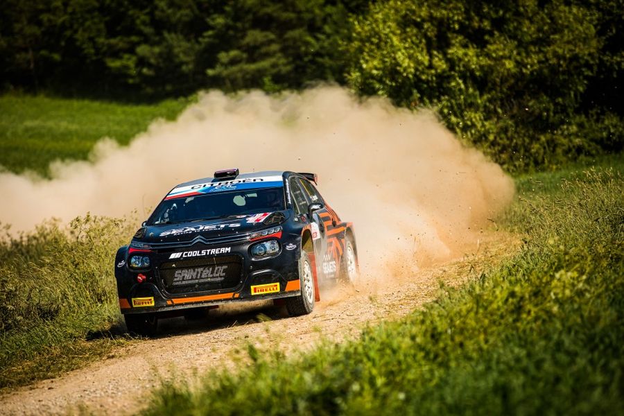Alexey Lukyanuk wins ERC Rally Poland to begin title defence