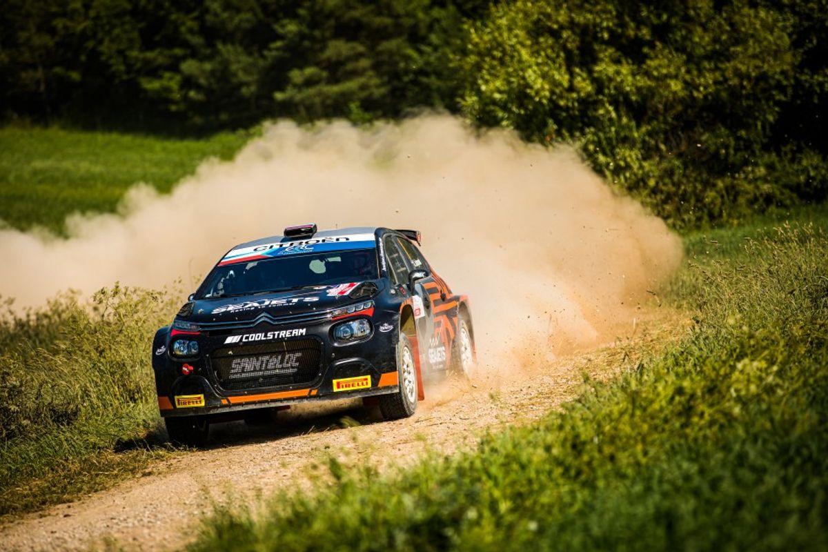 Alexey Lukyanuk wins ERC Rally Poland to begin title defence