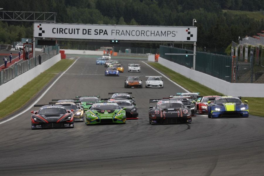 Brendan Iribe and Ollie Millroy extend GT Open title advantage at Spa