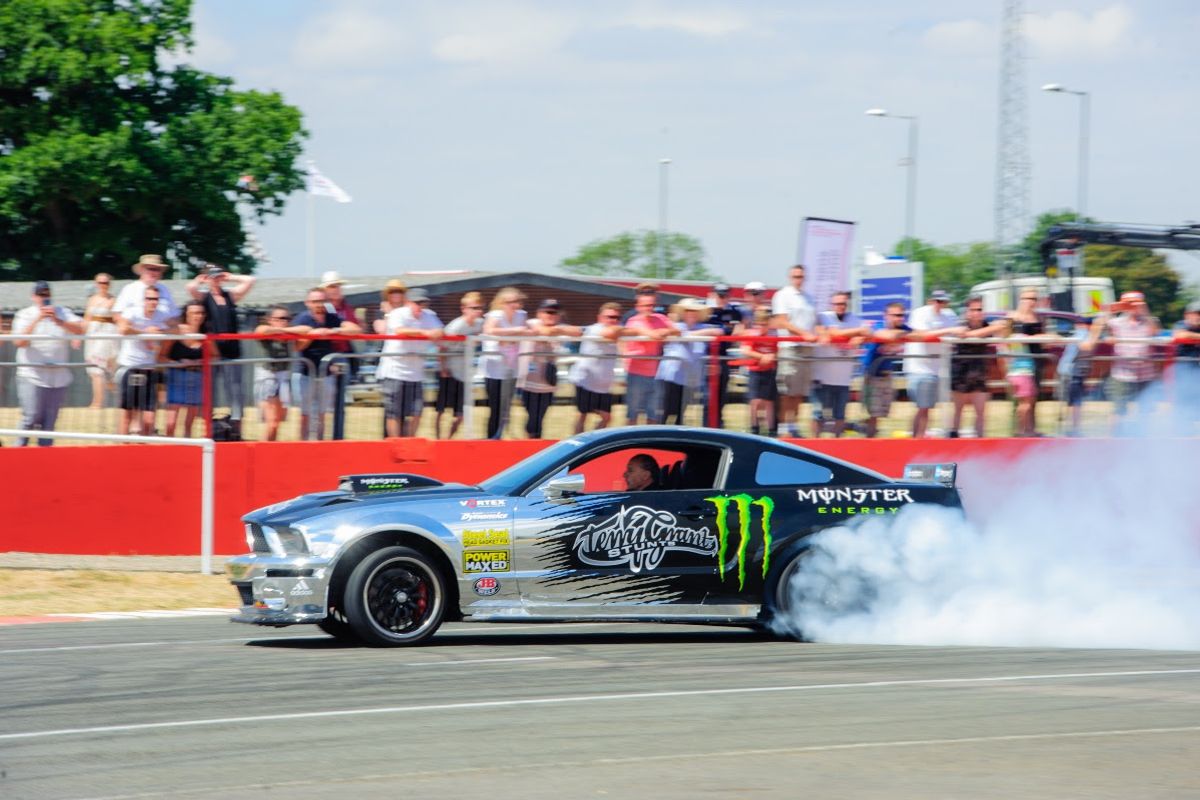 Record-breaking stunt driver Terry Grant returns to Silverstone Classic