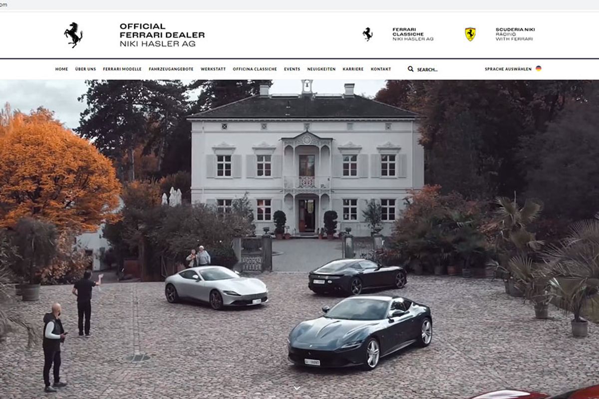 Niki Hasler - website refresh with new Corporate ID