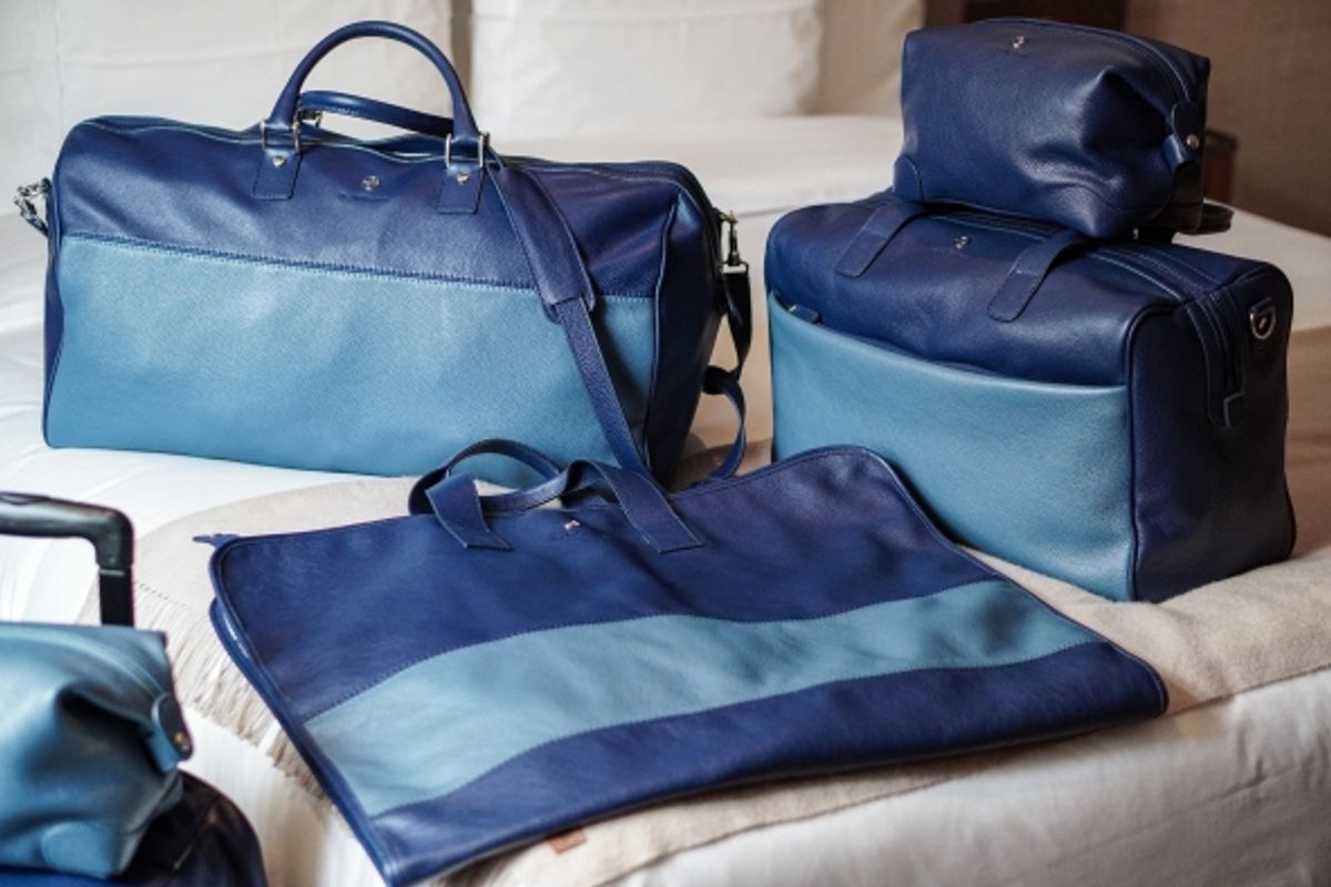  Outlierman adds new handmade luxury leather helmet & weekender bags