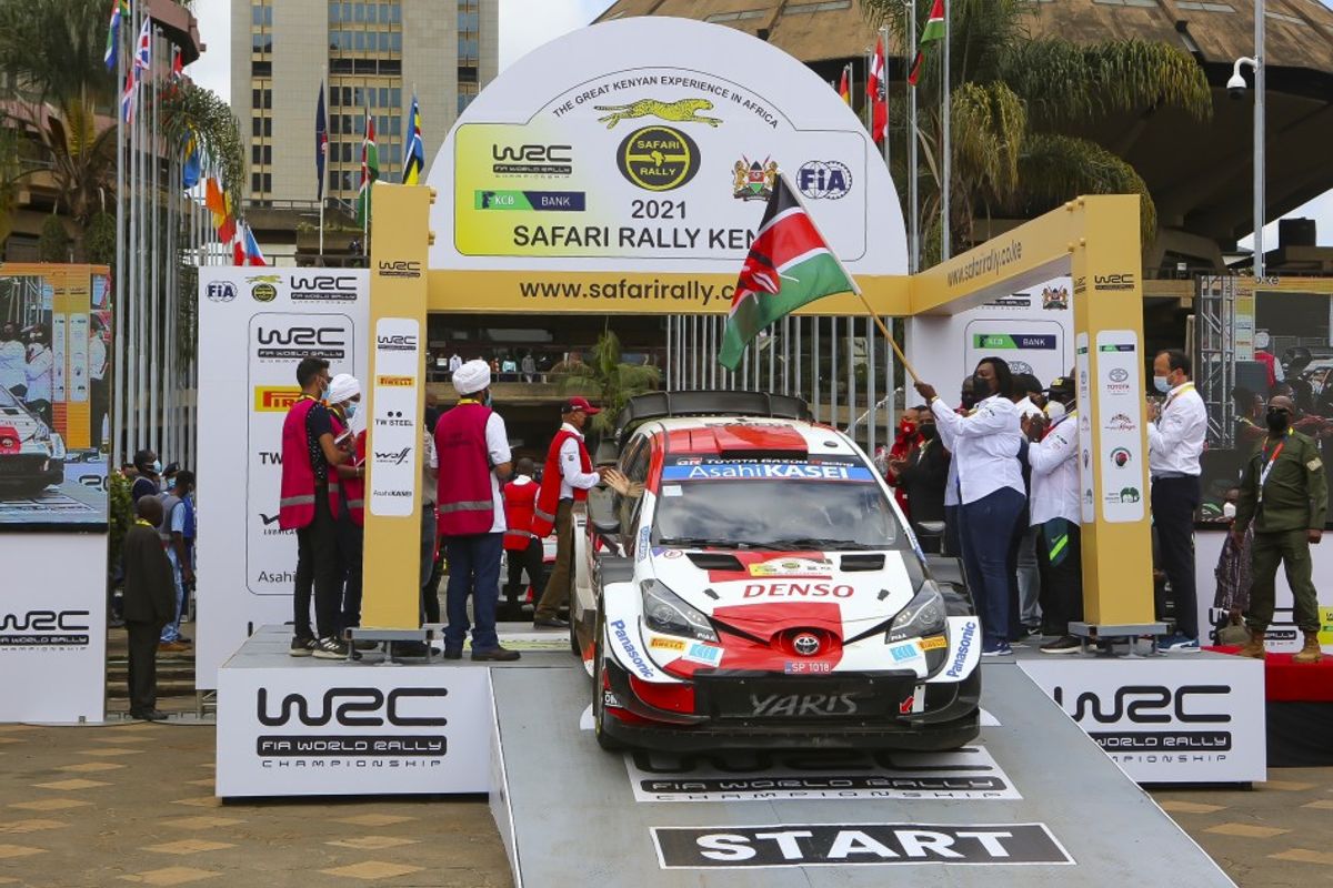 Sébastien Ogier sets the early pace at Safari Rally Kenya
