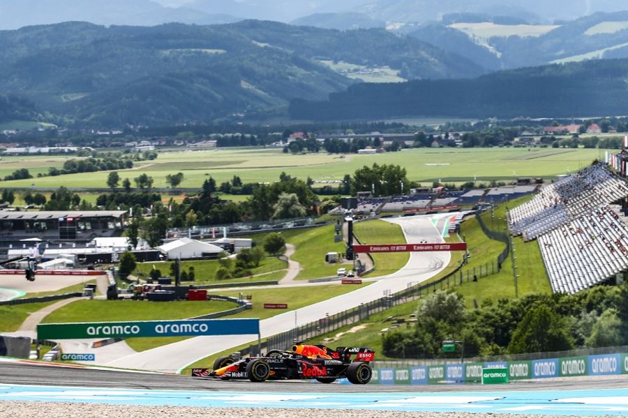 Verstappen quickest in Styrian Grand Prix opening practice