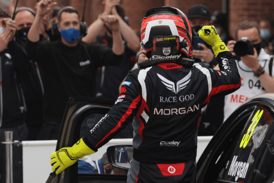 Adam Morgan leads start to finish to win BTCC Race 3 at Brands Hatch