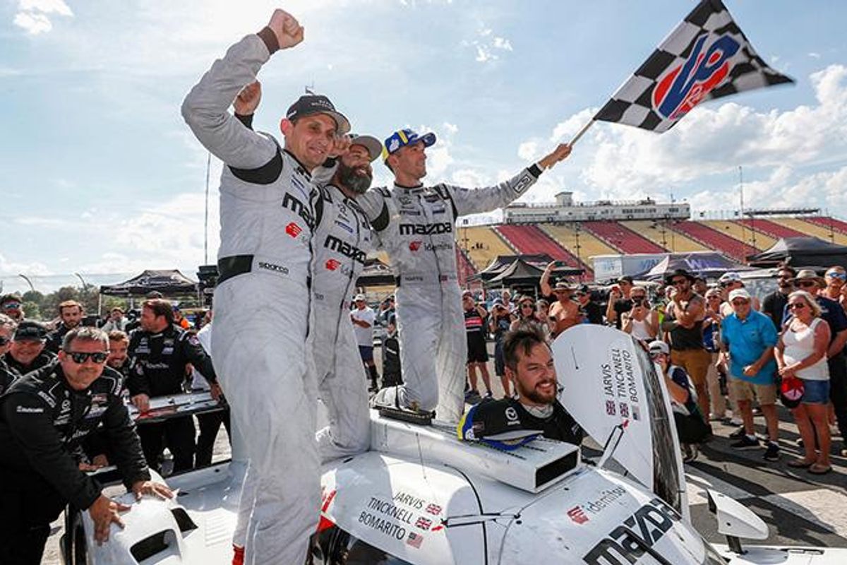 Harry Tincknell's Mazda DPi Wins Sahlen’s Six Hours of The Glen 