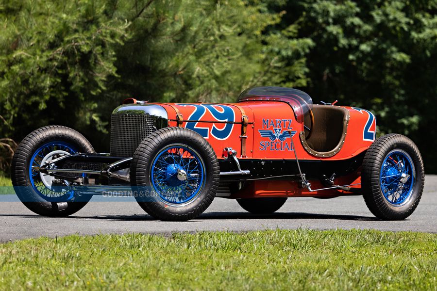 Historic 1932 Hudson Martz Special Indy Car at Gooding & Co