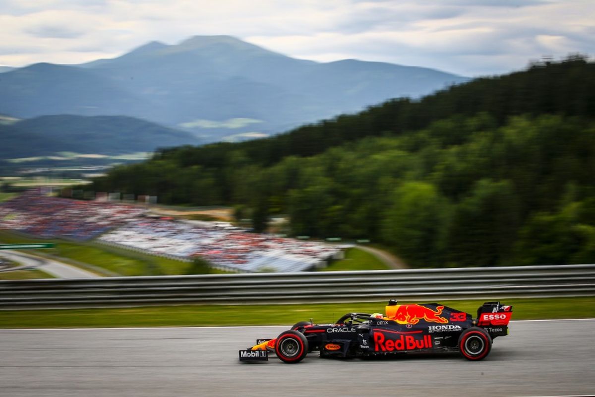 Verstappen quickest in Austrian Grand Prix opening practice