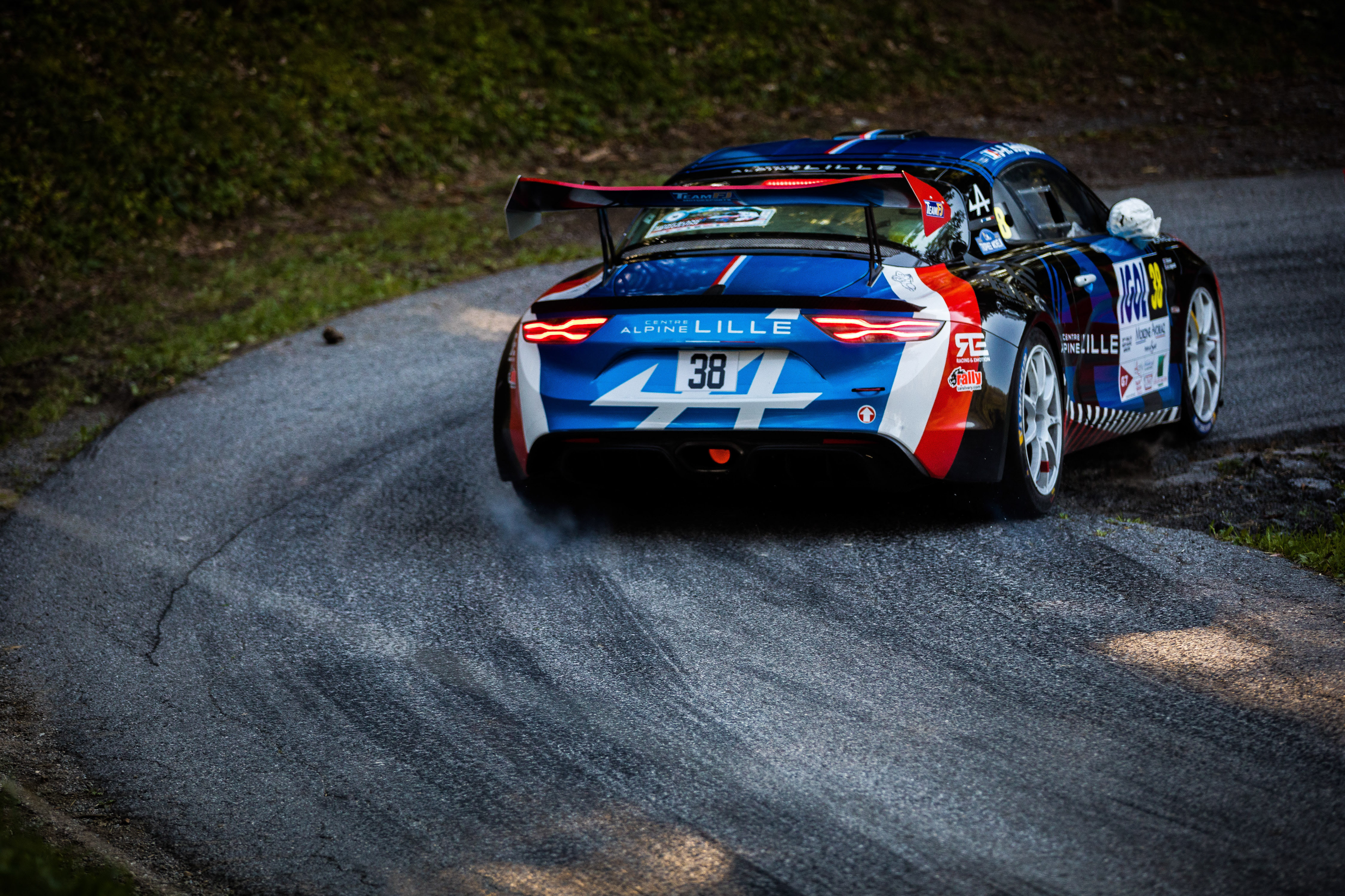 French Alpine Rally Alpine Elf Rally Trophy debutes on Rallye Aveyron Rouergue Occitanie ...