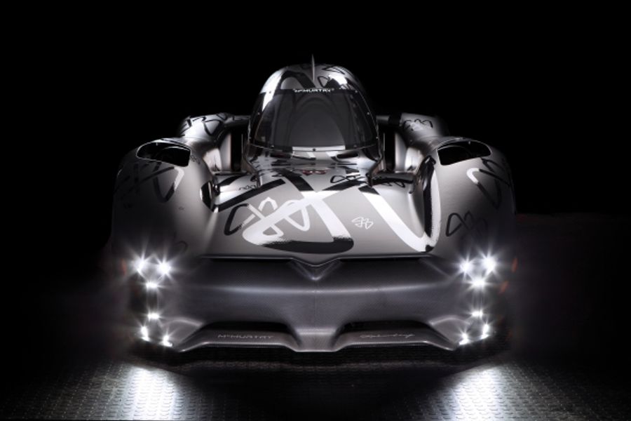 McMurtry's electric no-rules track car at Goodwood Festival of Speed