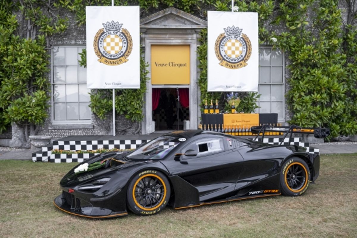 McLaren 720S GT3X wins Goodwood Festival of Speed Timed Shootout