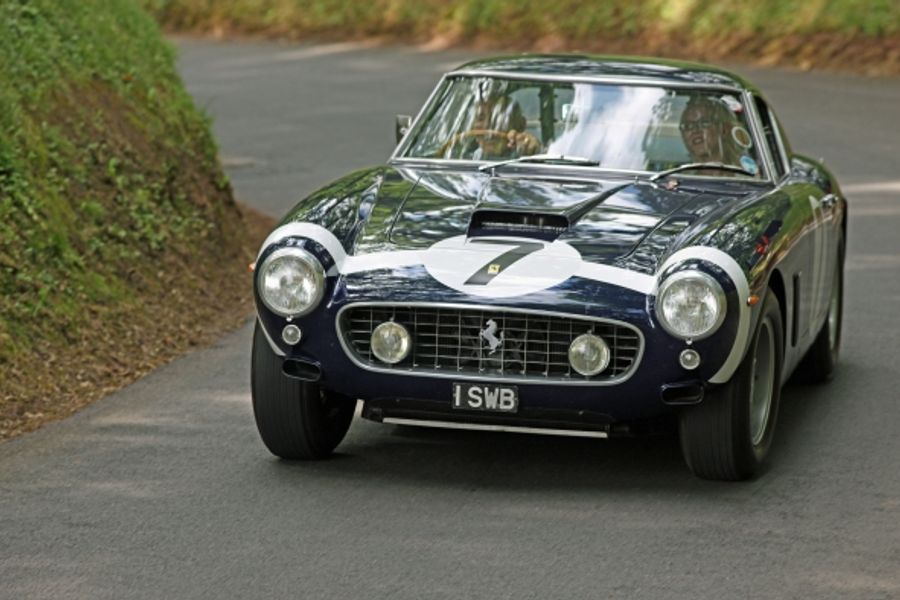 Hagerty offers passenger rides in ex-Sir Stirling Moss Ferrari 