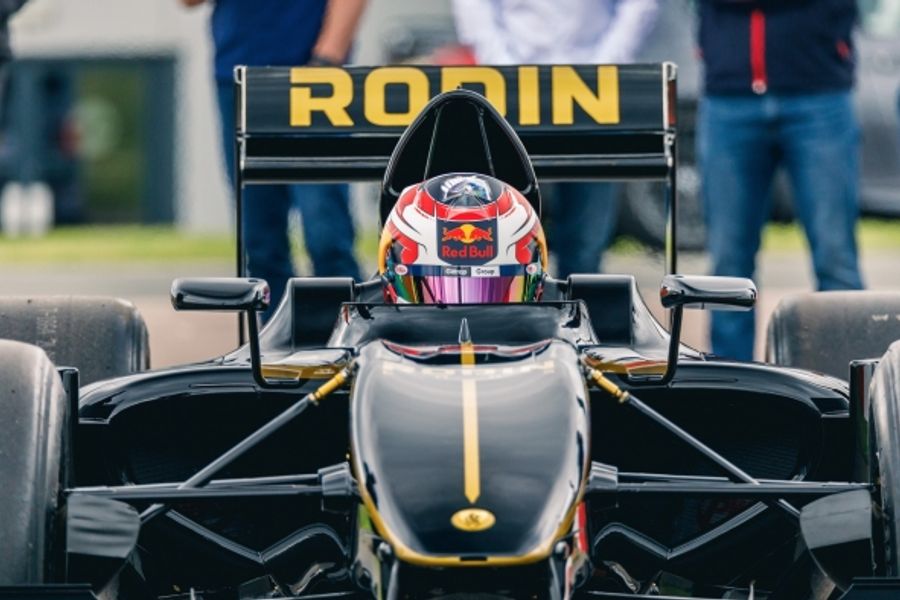 Rodin FZED single-seater records first UK laps at Donington Park