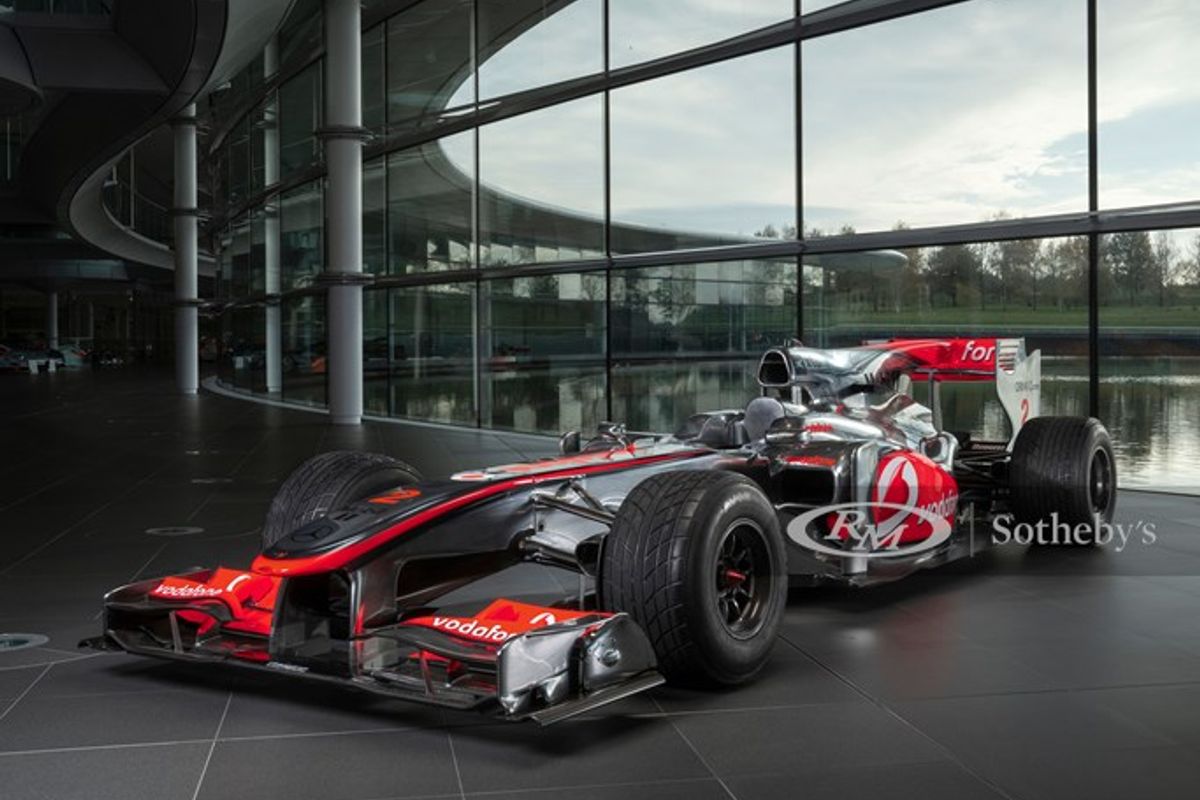 F1 & RM Sotheby’s to  auction Lewis Hamilton's GP winning McLaren MP4-25A 