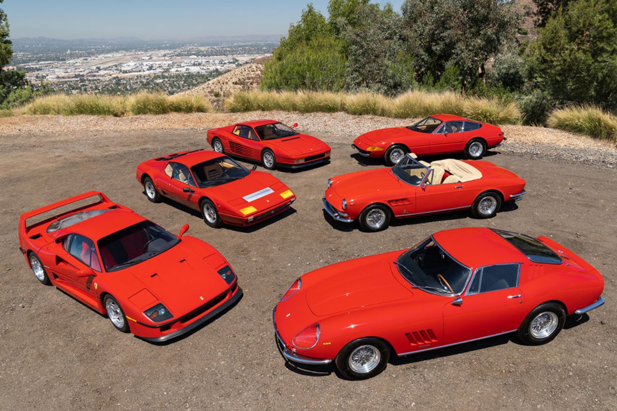Stunning collection of Ferraris at Gooding's Pebble Beach Auctions