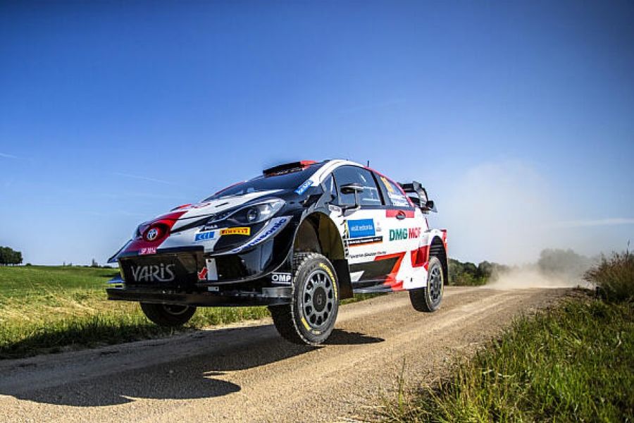 Rovanpera takes early lead on WRC Rally Estonia