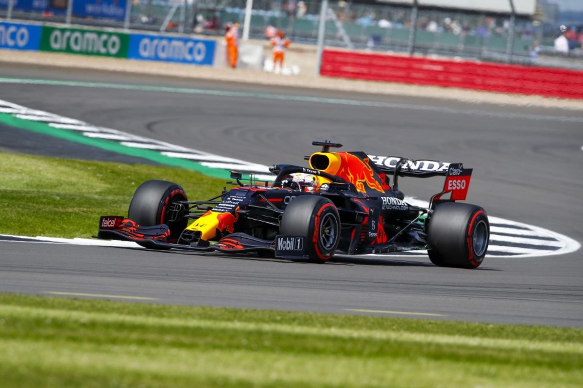 Max Verstappen quickest in opening action from the British Grand Prix